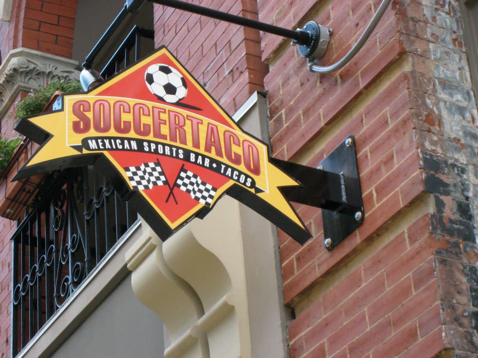 soccer taco